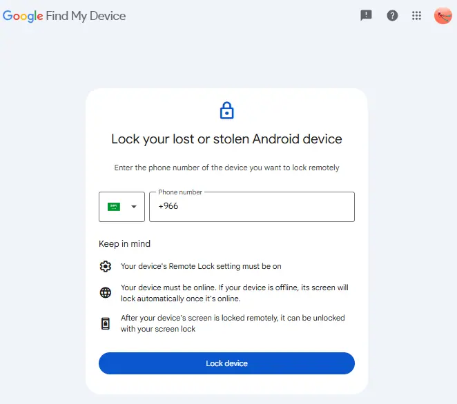 الخصوصية في Google Find Hub