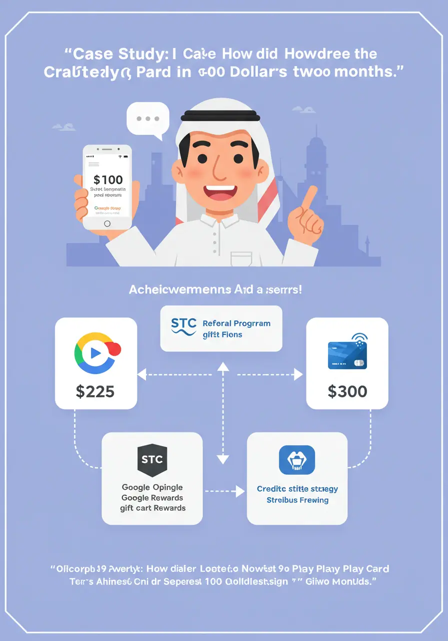 كيف جمعت بطاقة قوقل بلاي 100 دولار في شهرين
